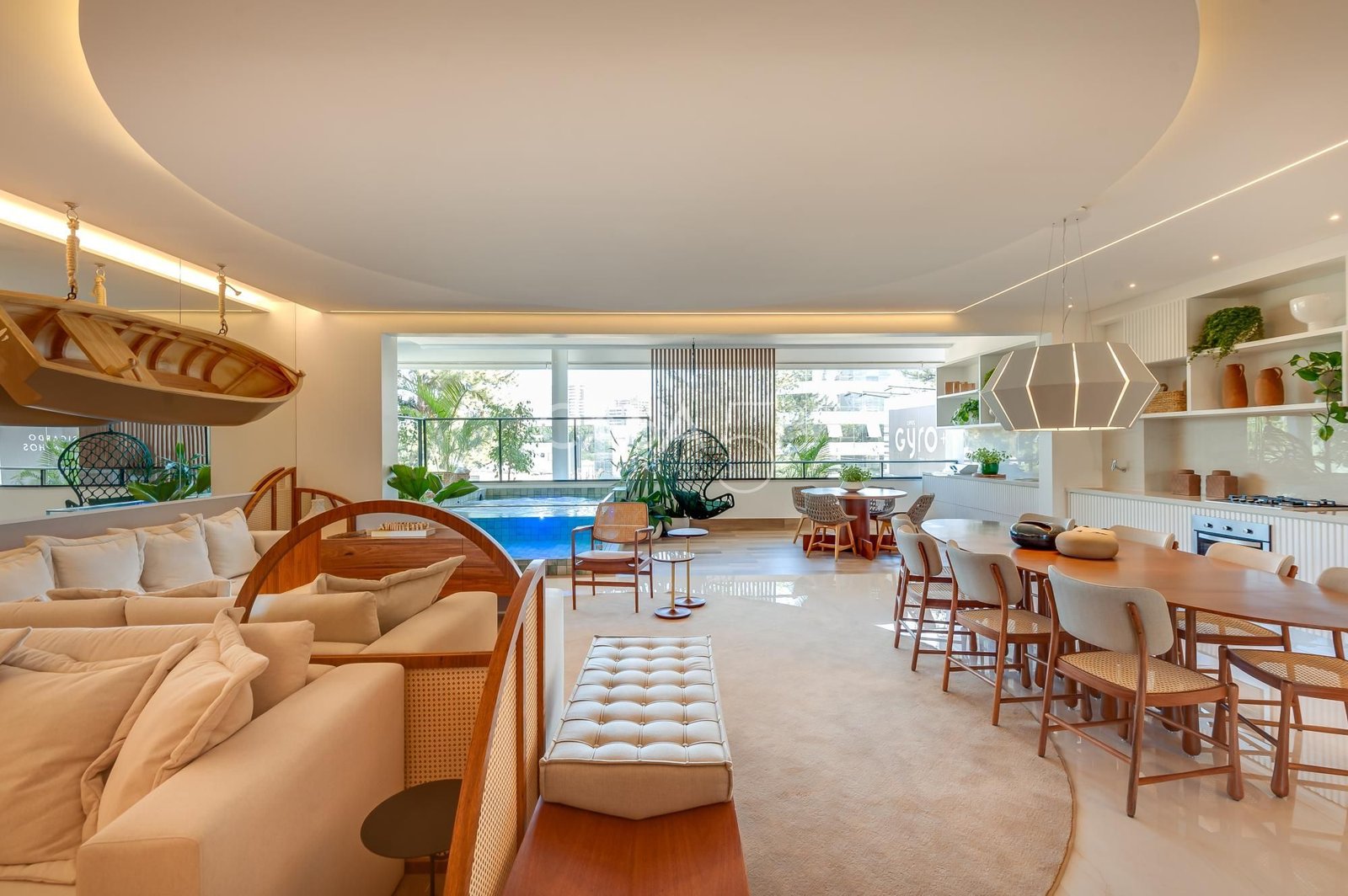 Apartamento no Opus Gyro Ricardo Paranhos – Vista Nascente para o Parque Areião