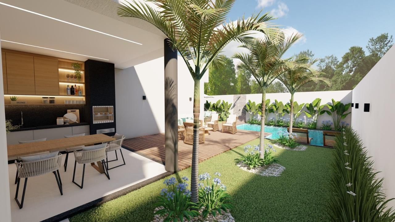 Casa Nova 3 Suítes com Piscina - Setor Bueno - Garagem 4 Vagas - R$ 1.590.000