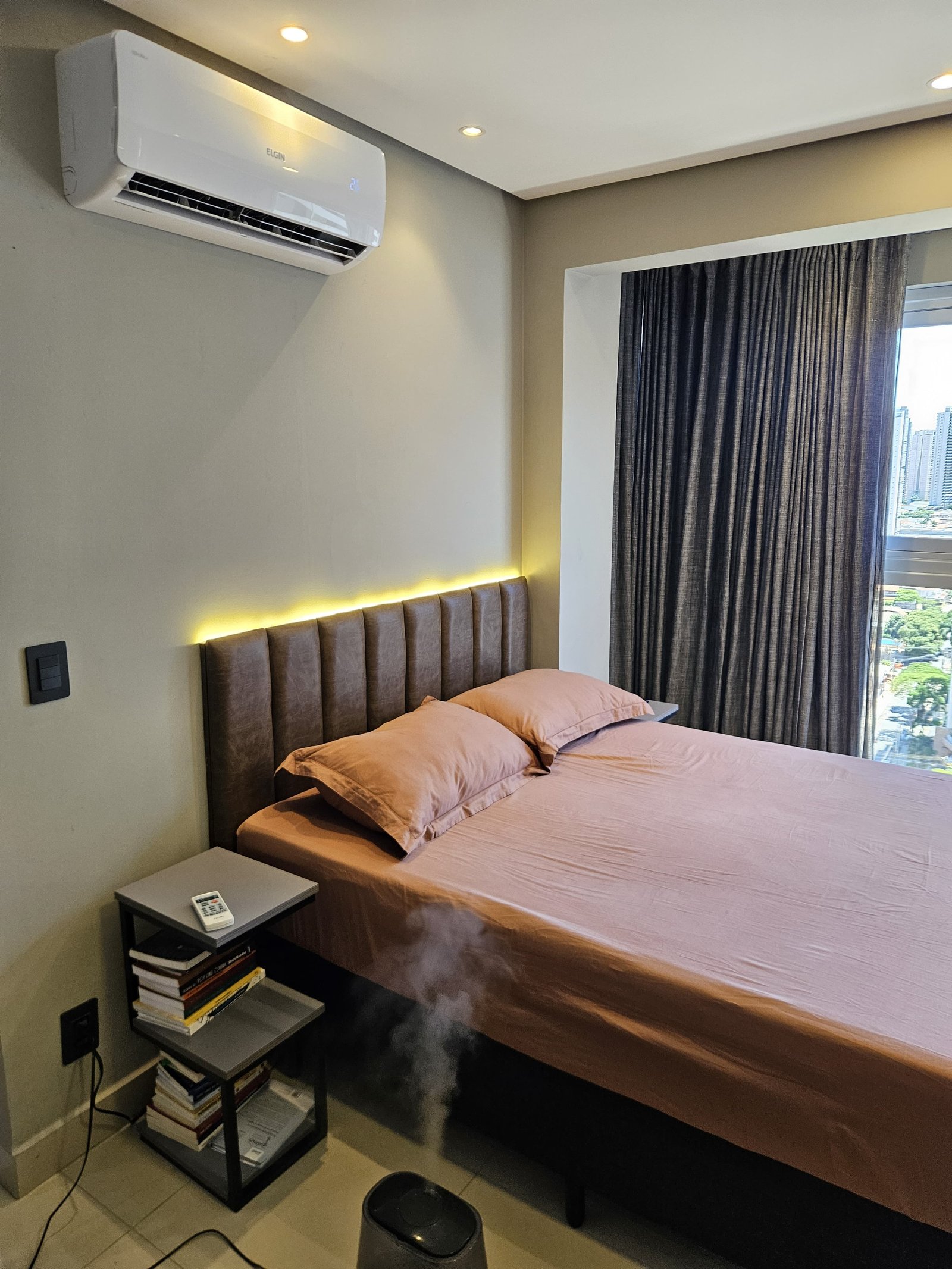 Apartamento 1 Quarto Mobiliado 23º Andar The Expression Setor Bueno - 35m² Vista Nascente