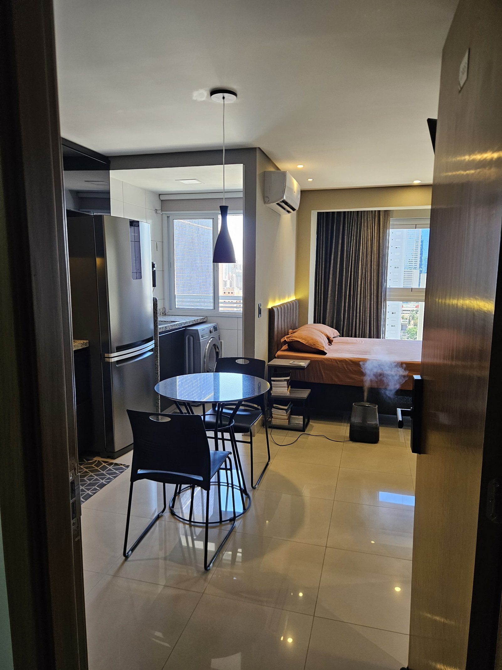 Apartamento 1 Quarto Mobiliado 23º Andar The Expression Setor Bueno - 35m² Vista Nascente