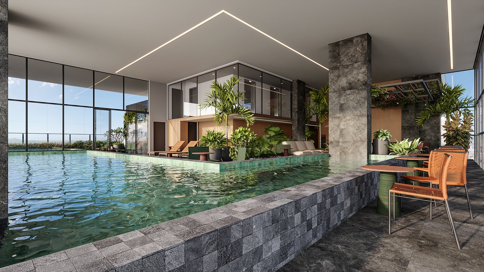 Penthouse 3 Suítes no 36º Andar - Setor Marista - Vista Panorâmica - Goiânia