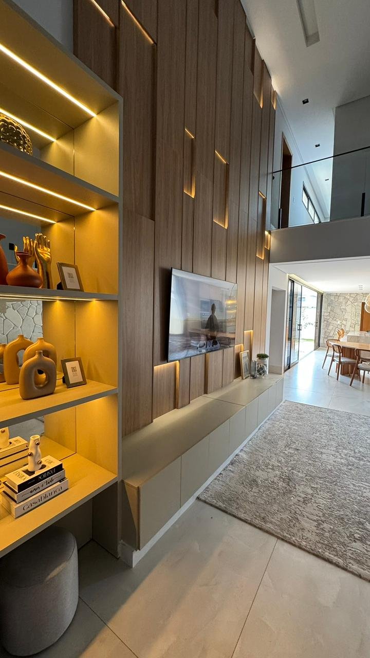 Casa de Luxo 4 Suítes, Piscina Aquecida - Cond. Parque Ville Jacarandá, Jardim Cristal