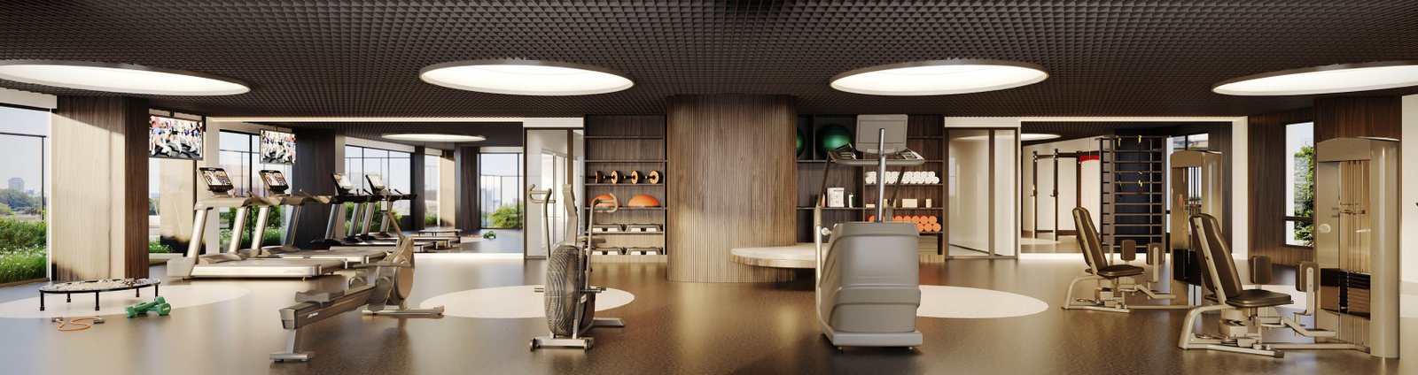 Apartamento 2Q Alto Padrão no Setor Bueno - Edifício Sync - Andar Alto Nascente