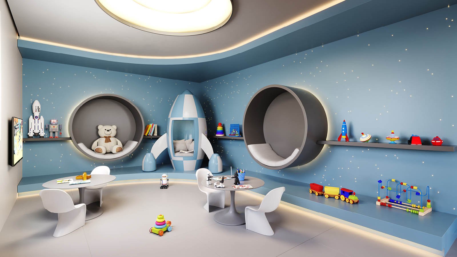 Apartamento 2Q Alto Padrão no Setor Bueno - Edifício Sync - Andar Alto Nascente