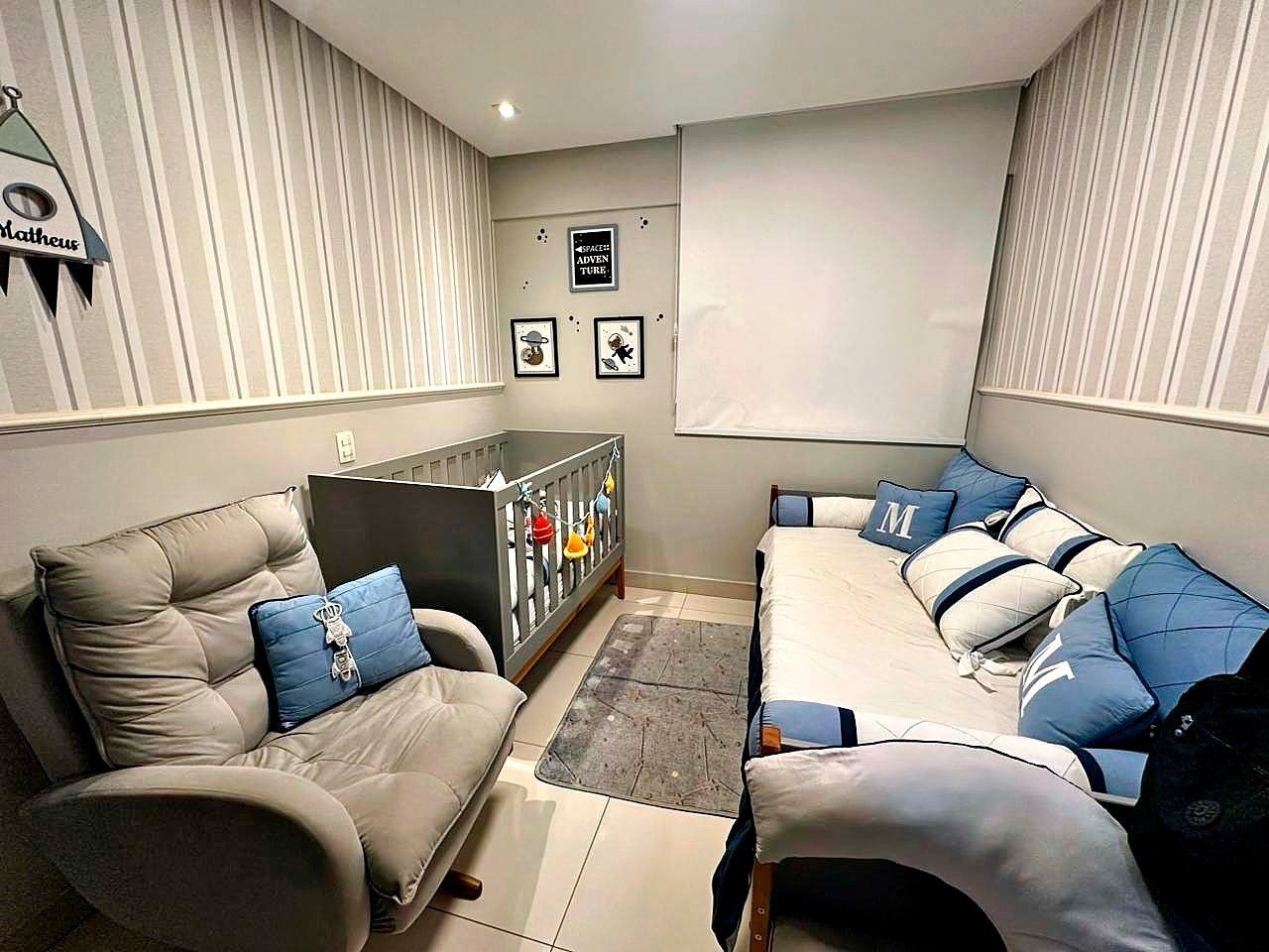 Apartamento 2 Quartos Mobiliado Setor Bueno - 94m² - 2 Vagas - Vista Privilegiada