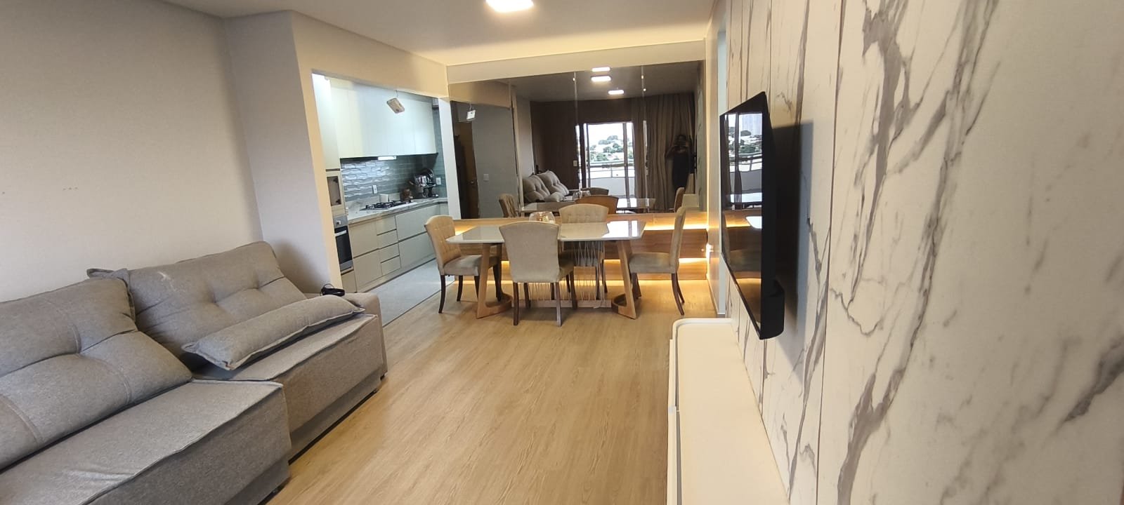 Apartamento 98m² com 3 Quartos e 2 Suítes no Alto da Glória - Goiânia