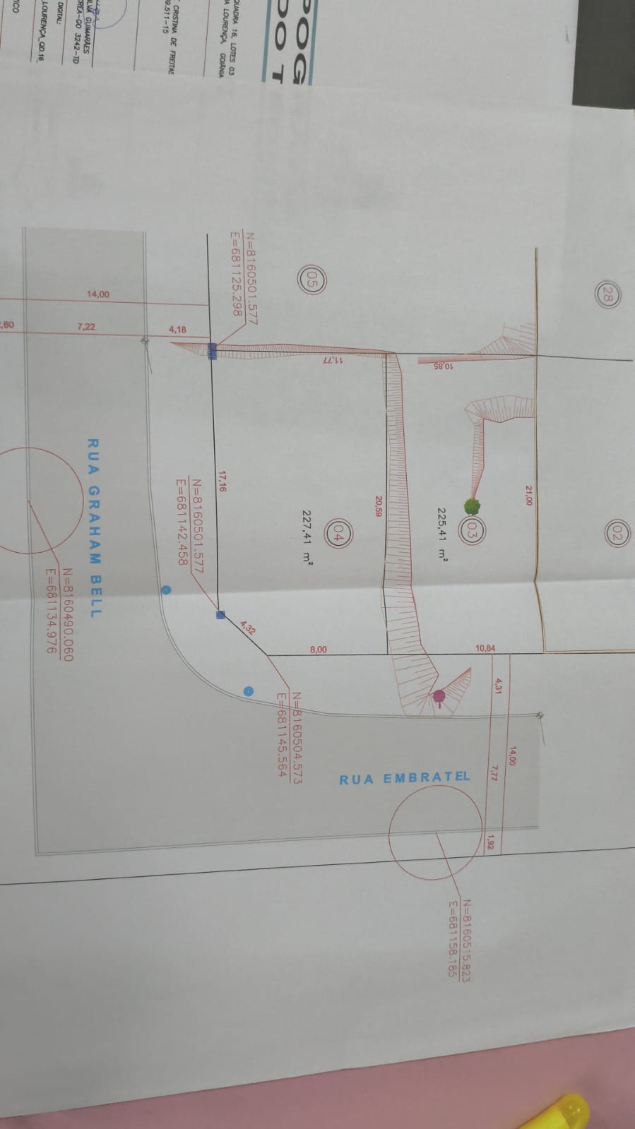 3 Lotes no Residencial Maria Lourença - Sol Nascente