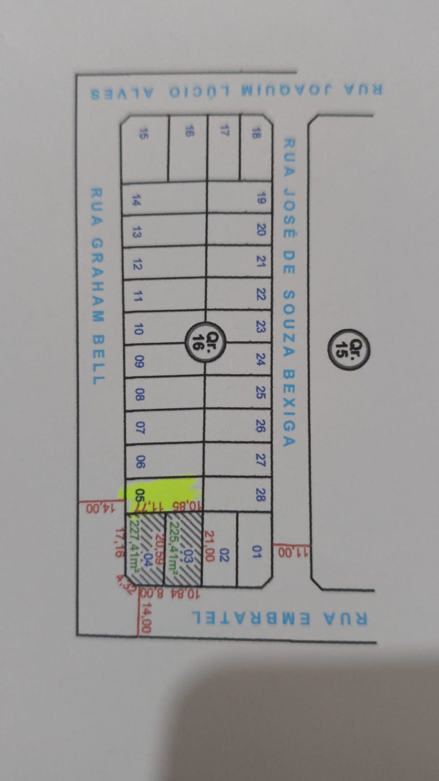 3 Lotes no Residencial Maria Lourença - Sol Nascente